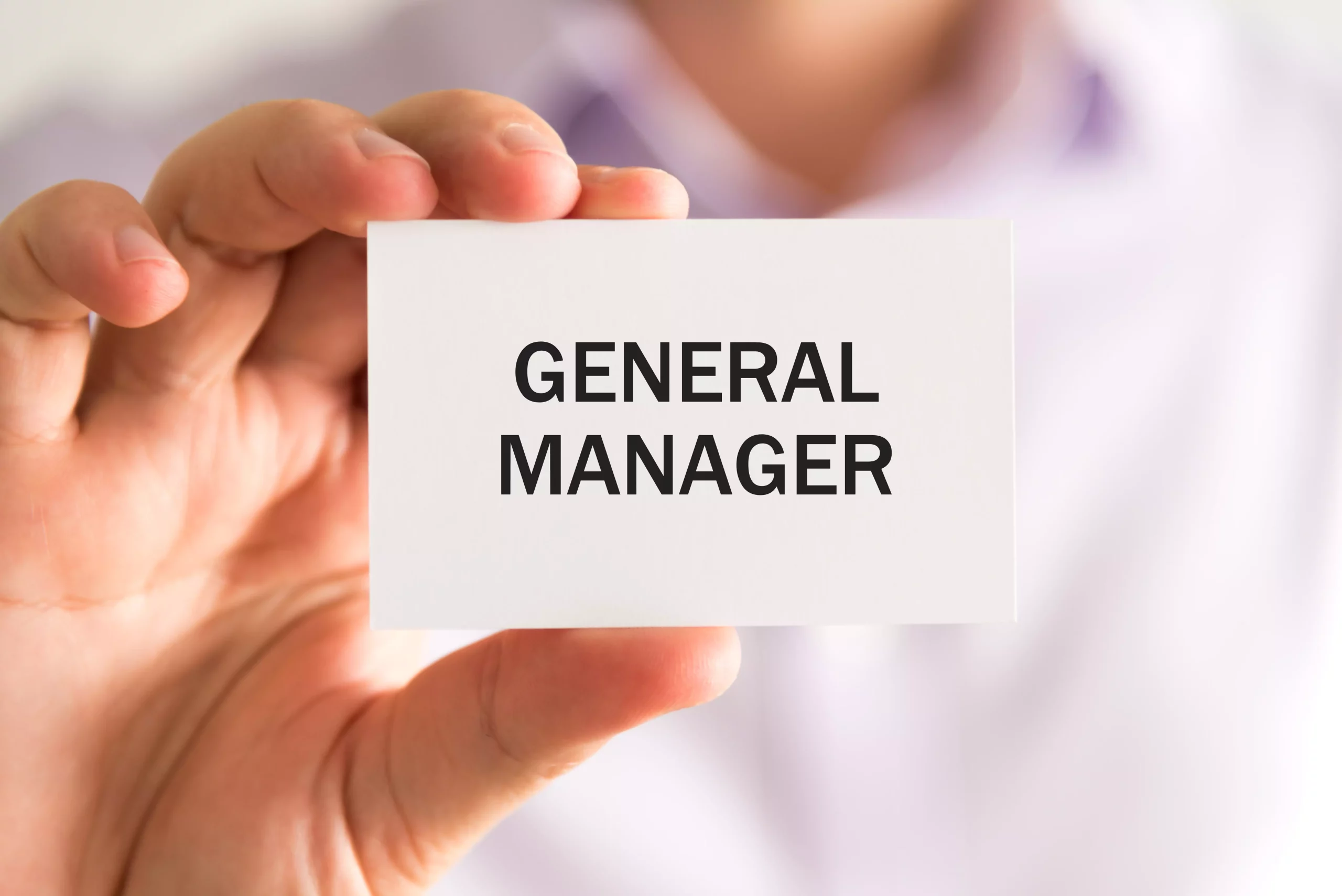 general manager