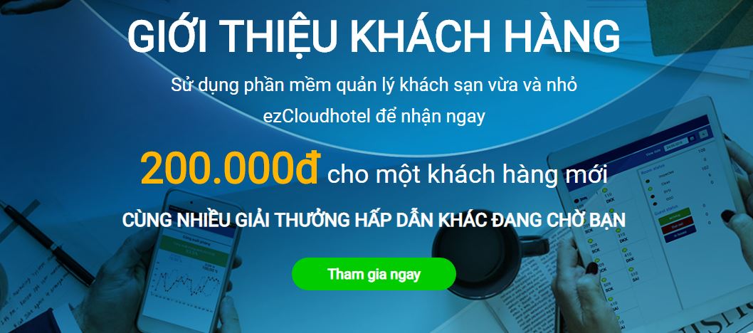 Kiếm tiền online đơn giản với chương trình tiếp thị liên kêt của ezCloudhotel