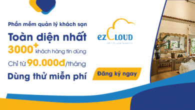 Nền tảng quản lý khách sạn ezCloud