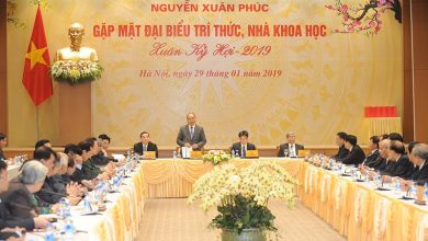 Thủ tướng phát biểu tại buổi gặp mặt