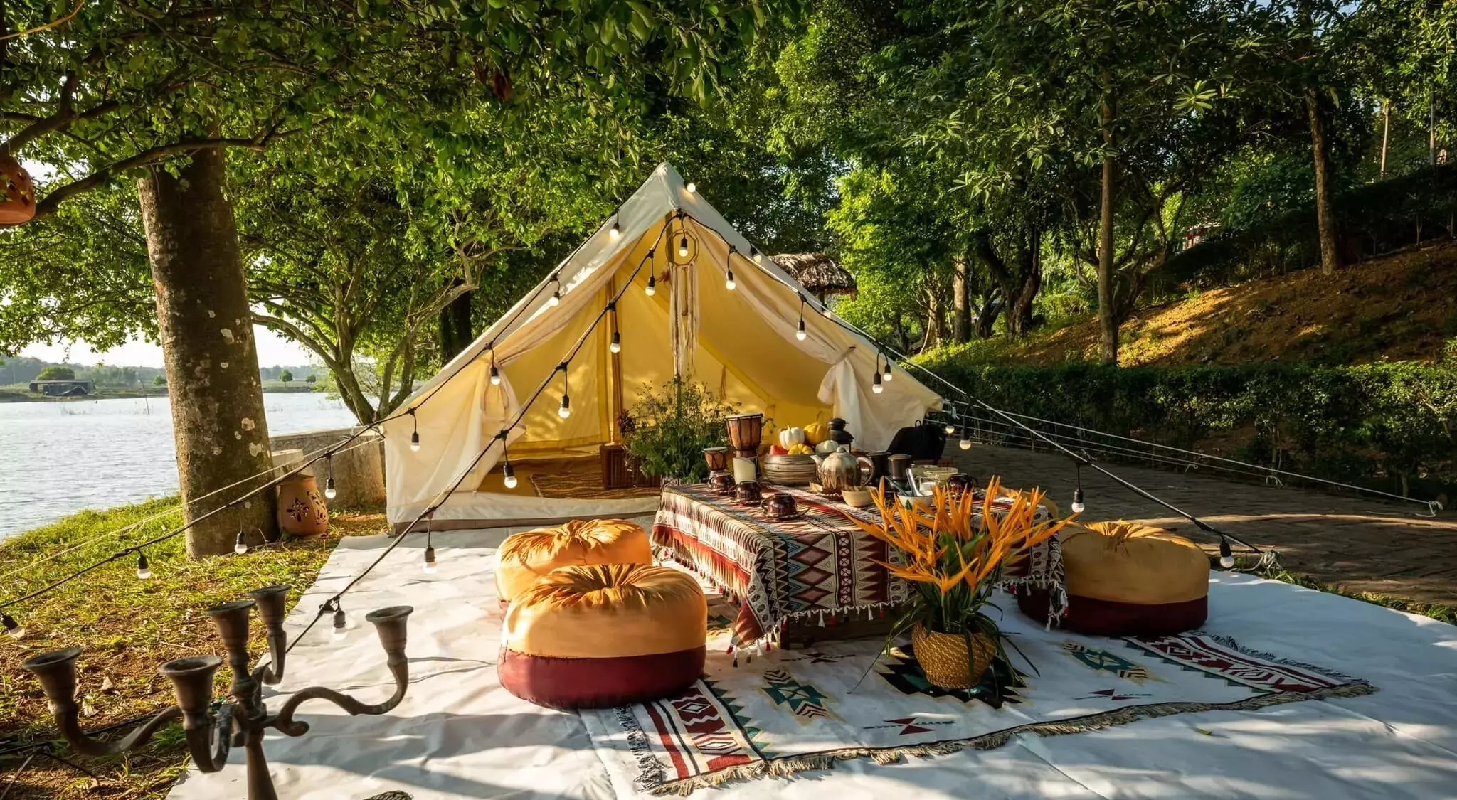 homestay kiểu lều glamping