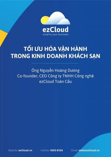 Tài liệu tối ưu hóa vận hành trong kinh doanh khách sạn