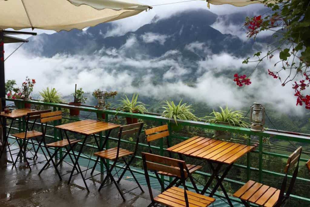 quán cafe view đẹp tại sapa fansipan terace cafe