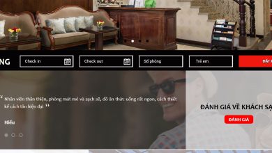 Hệ thống đặt phòng online ezBE được tích hợp trên website khách sạn Bình Anh