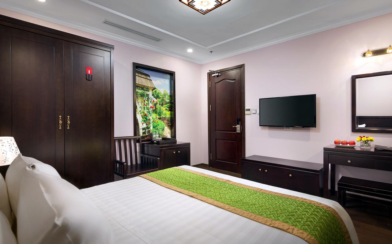 Phòng ngủ khách sạn Bình Anh