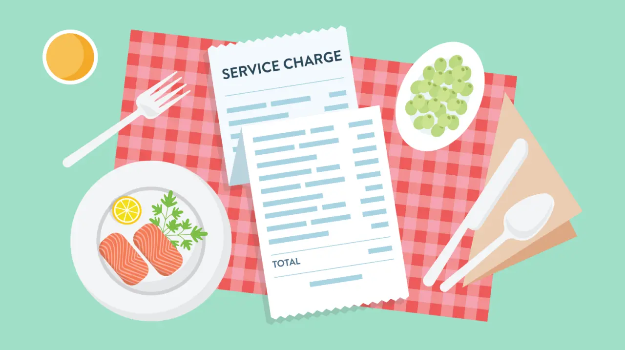 các yêu tố ảnh hưởng đến service charge 