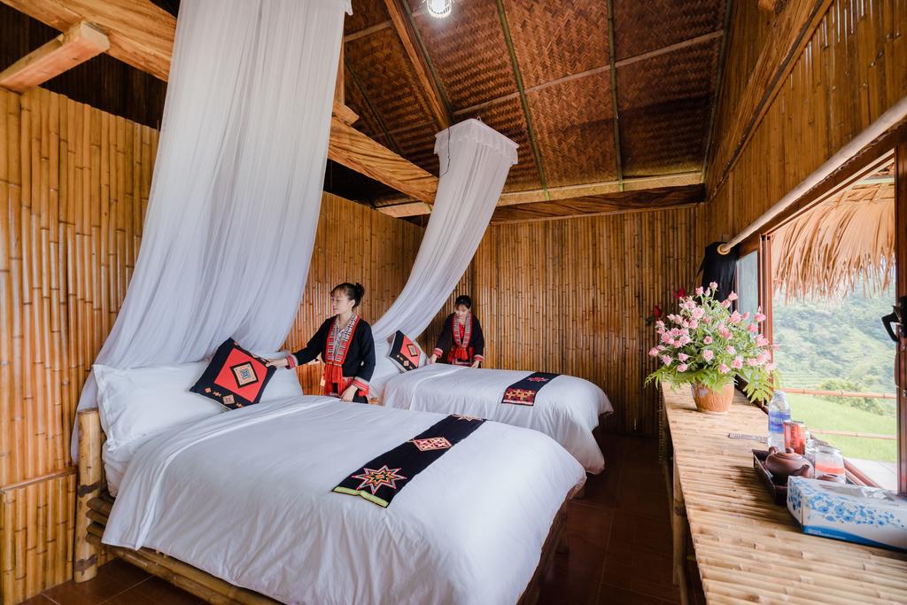 Inside Hoang Su Phi Lodge's room