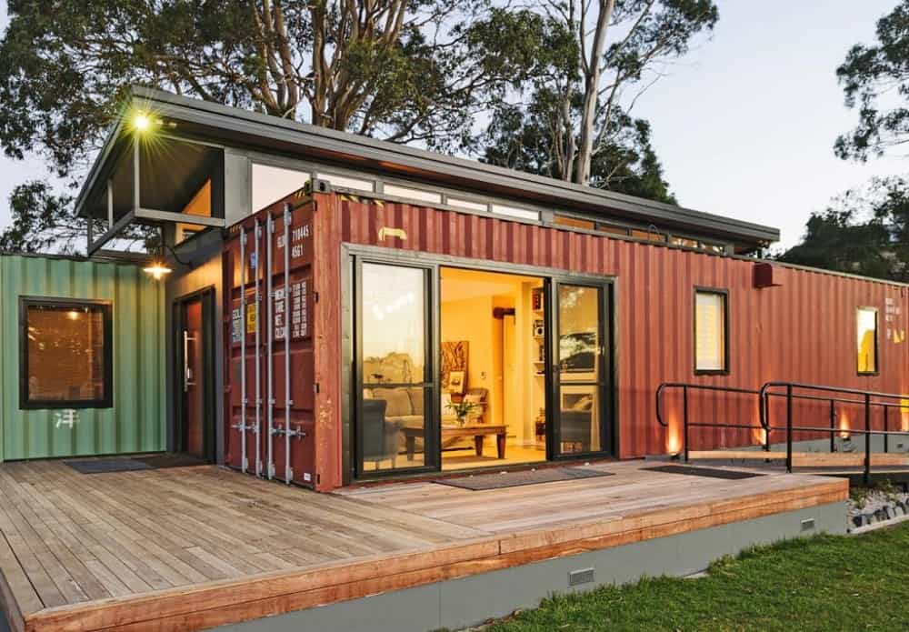 Mẫu nhà homestay kiểu Container