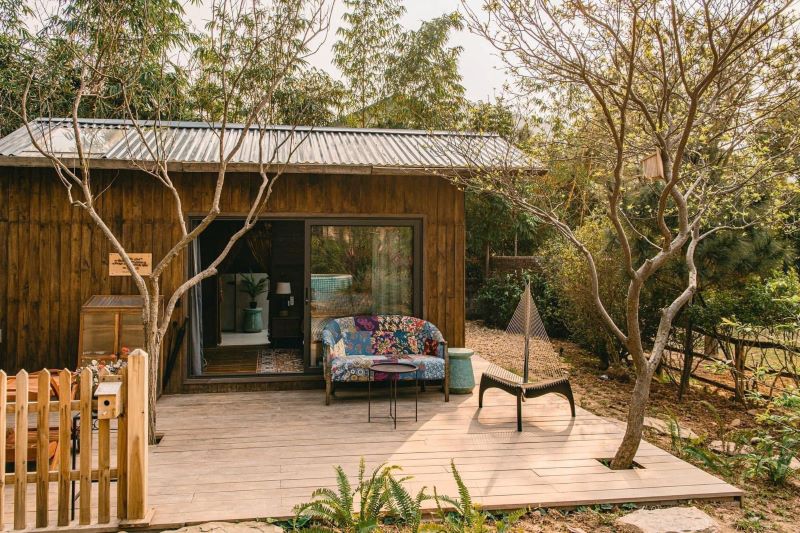 Thiết kế homestay với vật liệu tự nhiên