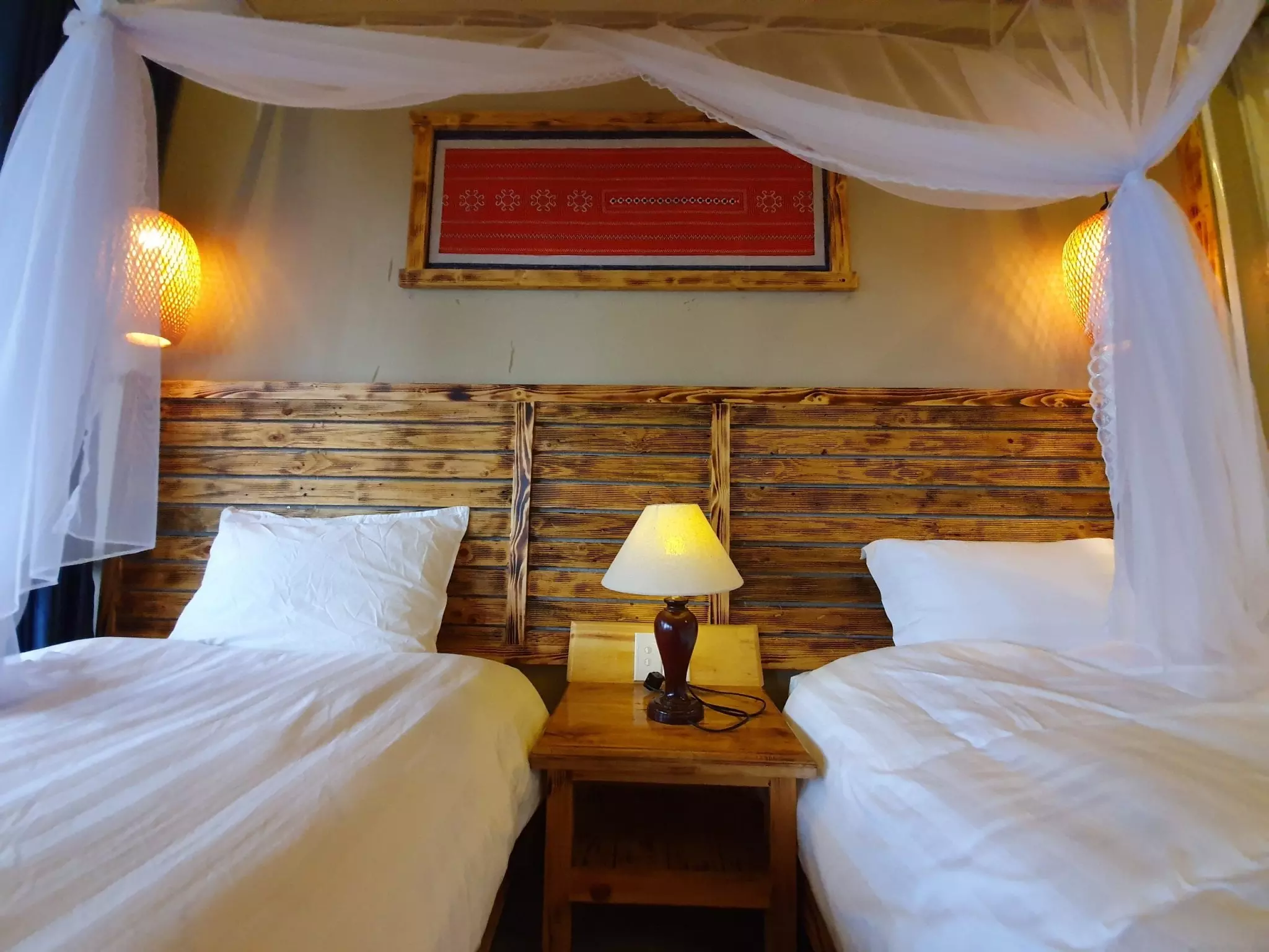 không gian ấm cúng tại eco farm lodge sapa