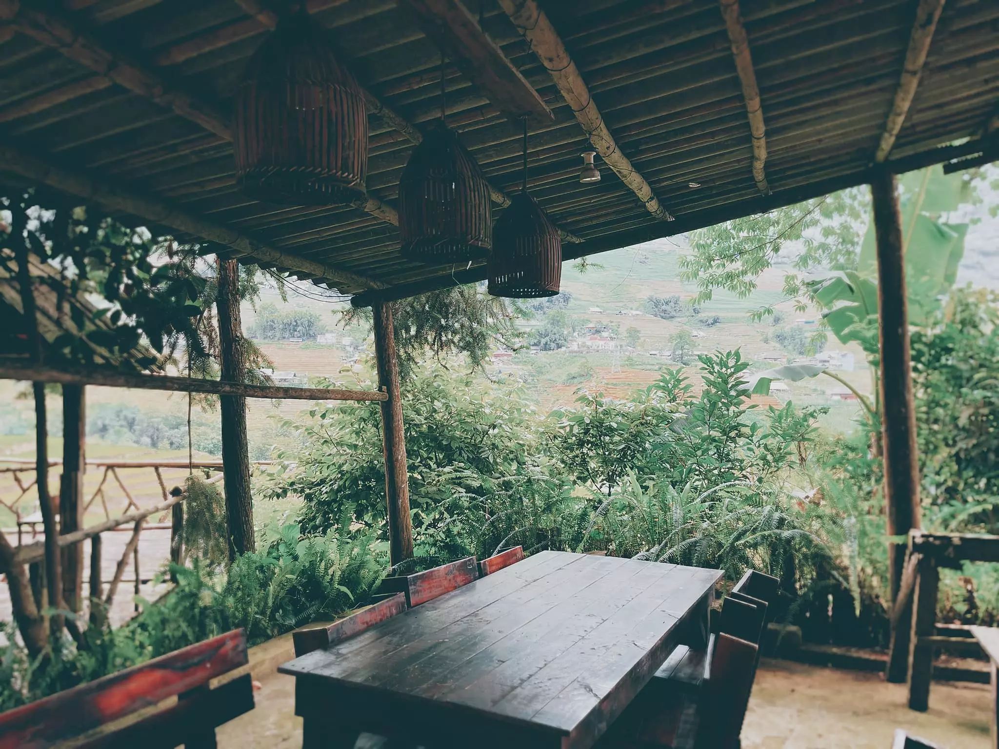 view nhìn từ sali homestay