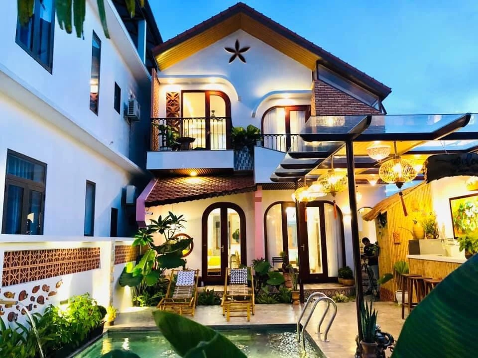 không gian ấm cúng tại an villa hội an