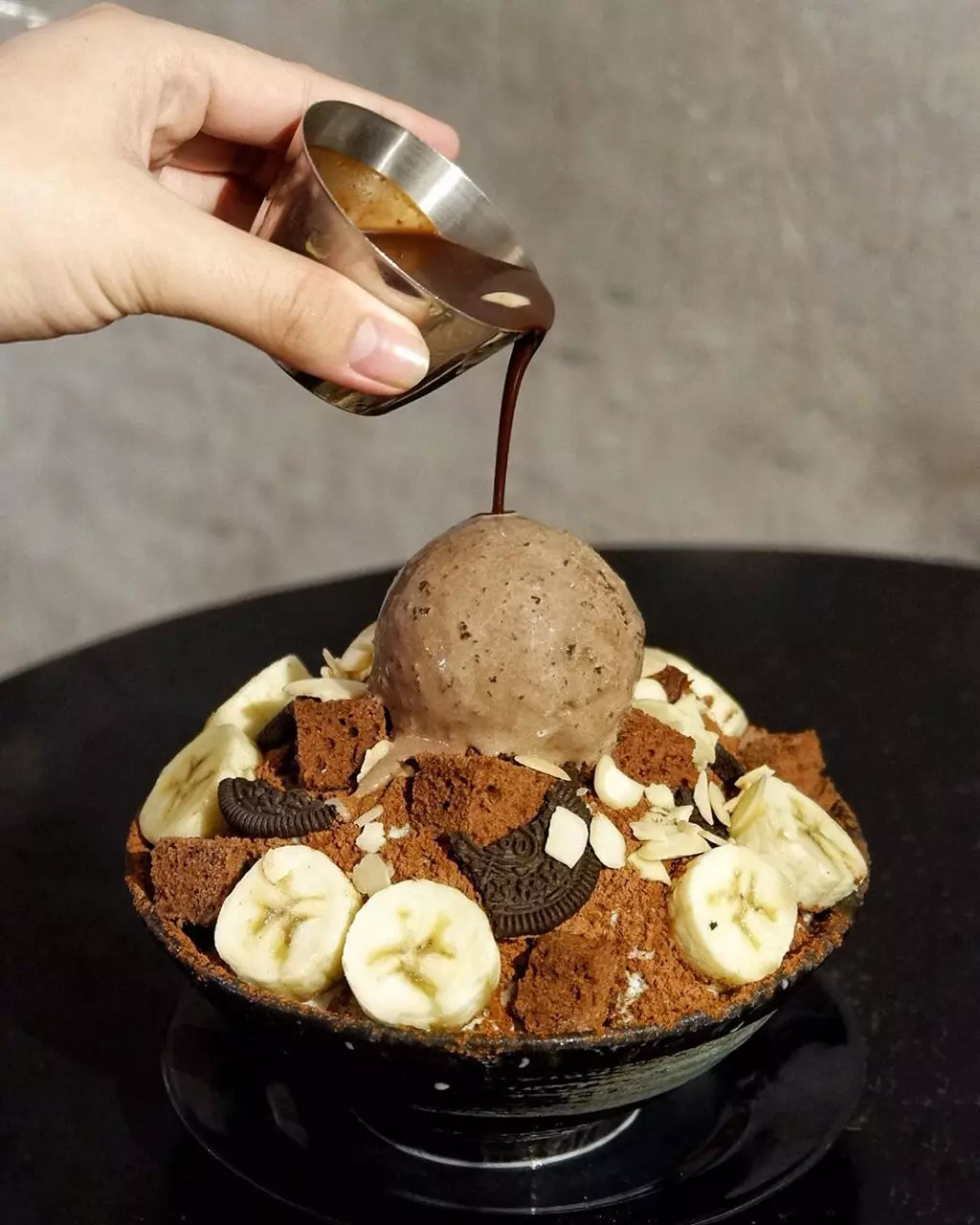 bát bingsu chocolate