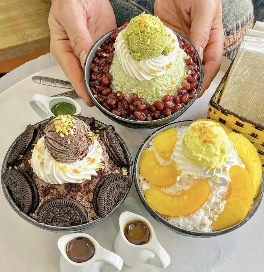 các loại bingsu khác nhau