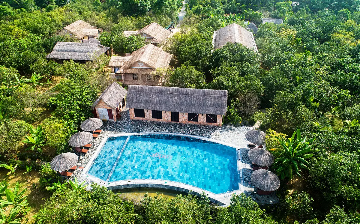 ecolodge huế gần gũi với thiên nhiên