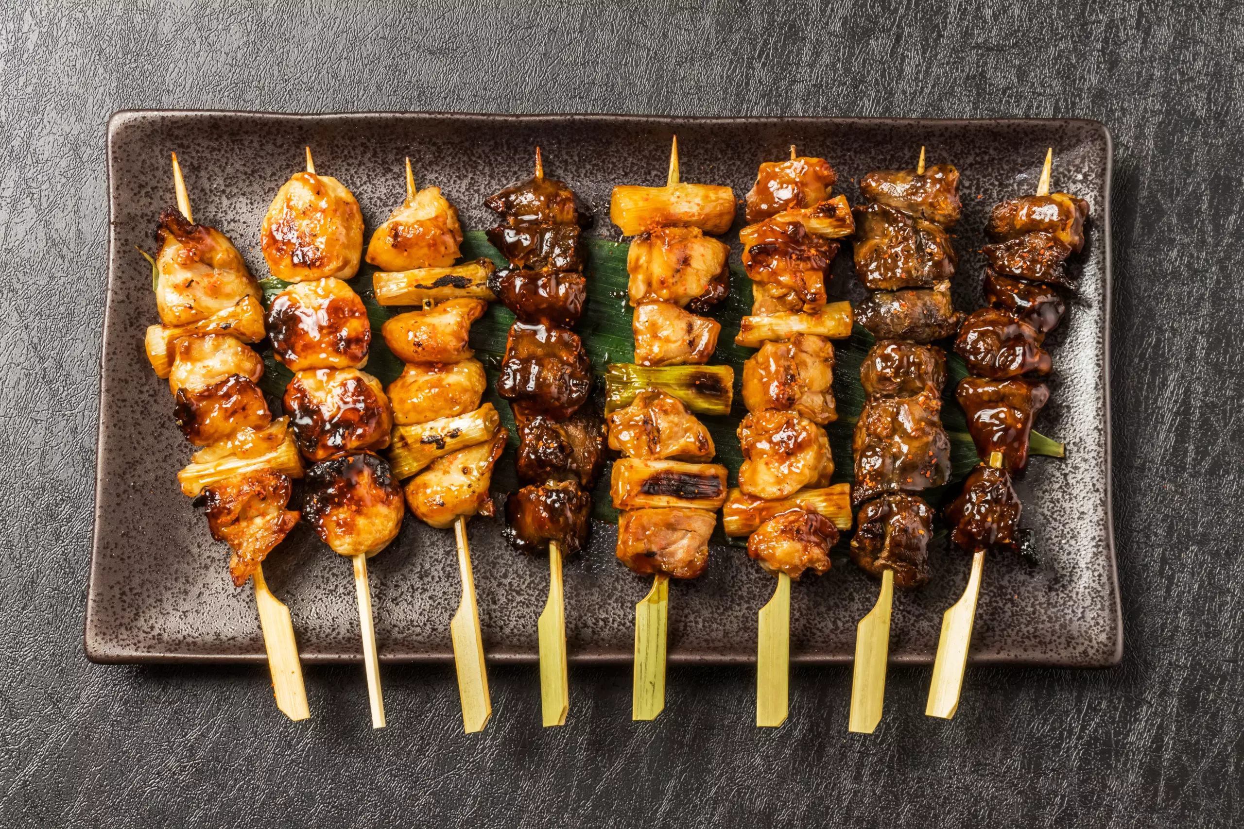 gà nướng xiên que yakitori