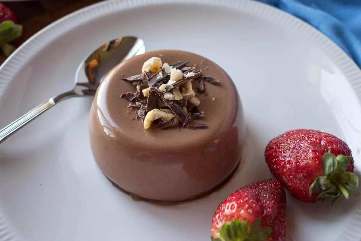 panna cotta nutella