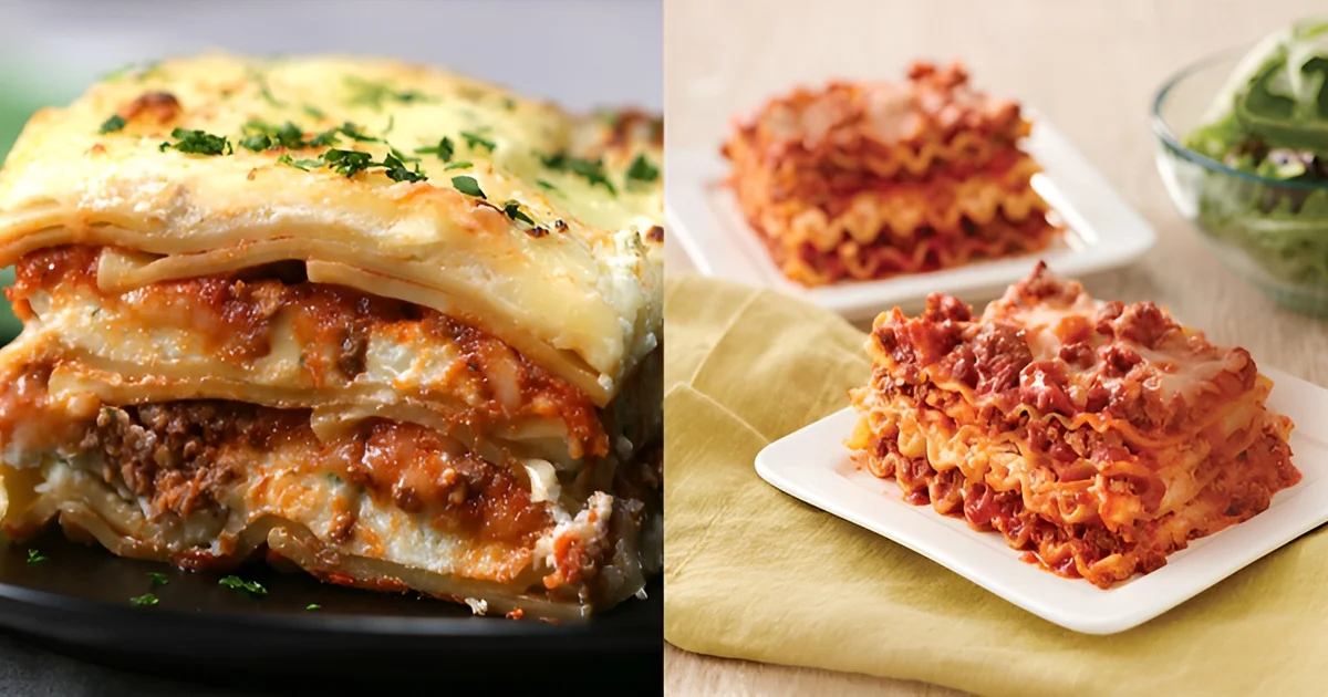 sự khác biệt giữa lasagna miền bắc và lasagna miền nam nước ý