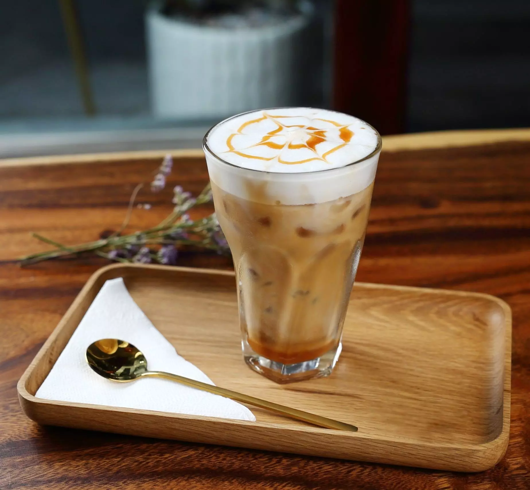 thức uống macchiato hấp dẫn