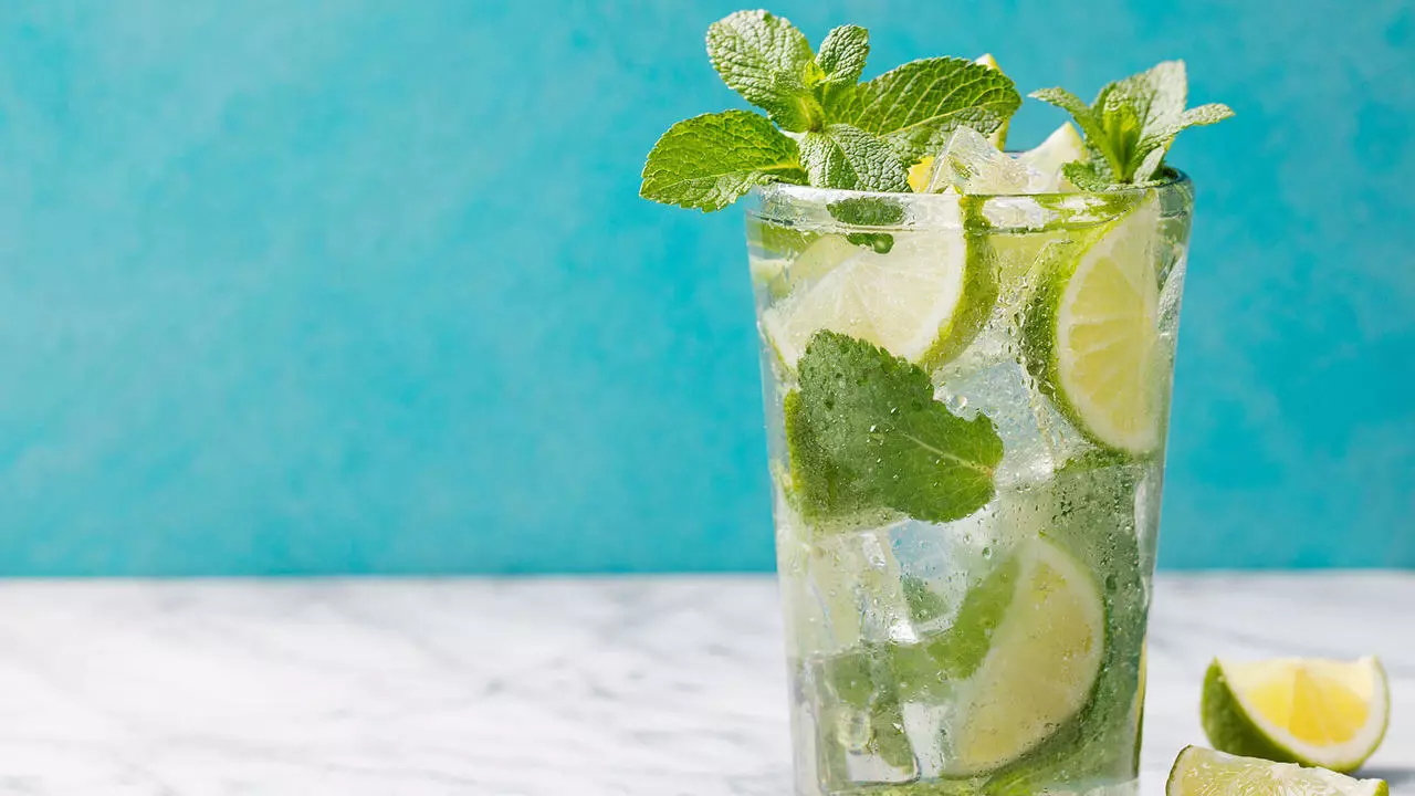 thức uống mojito giải nhiệt mùa hè