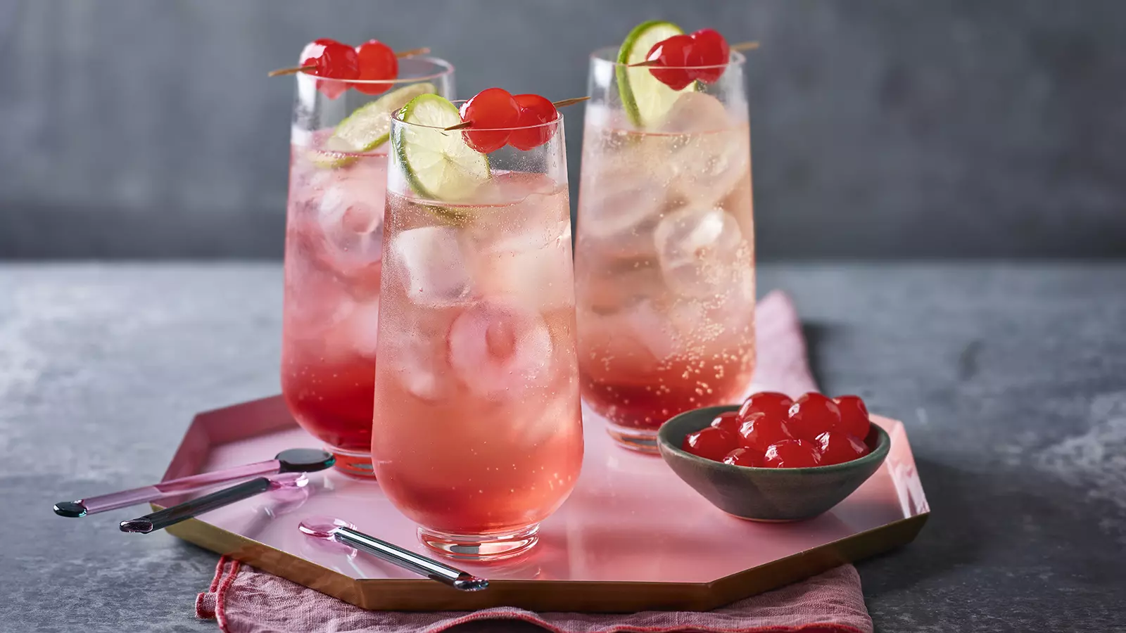 thức uống shirley temple mocktail