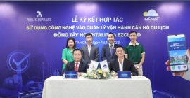 đông tây promotion và ezcloud hợp tác ký kết