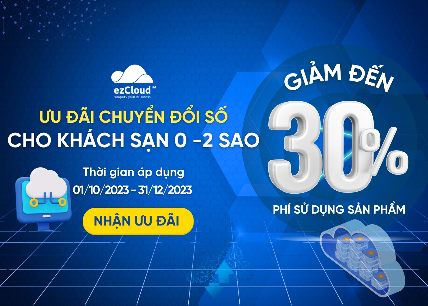 khuyến mãi ezcloudhotel quý iv