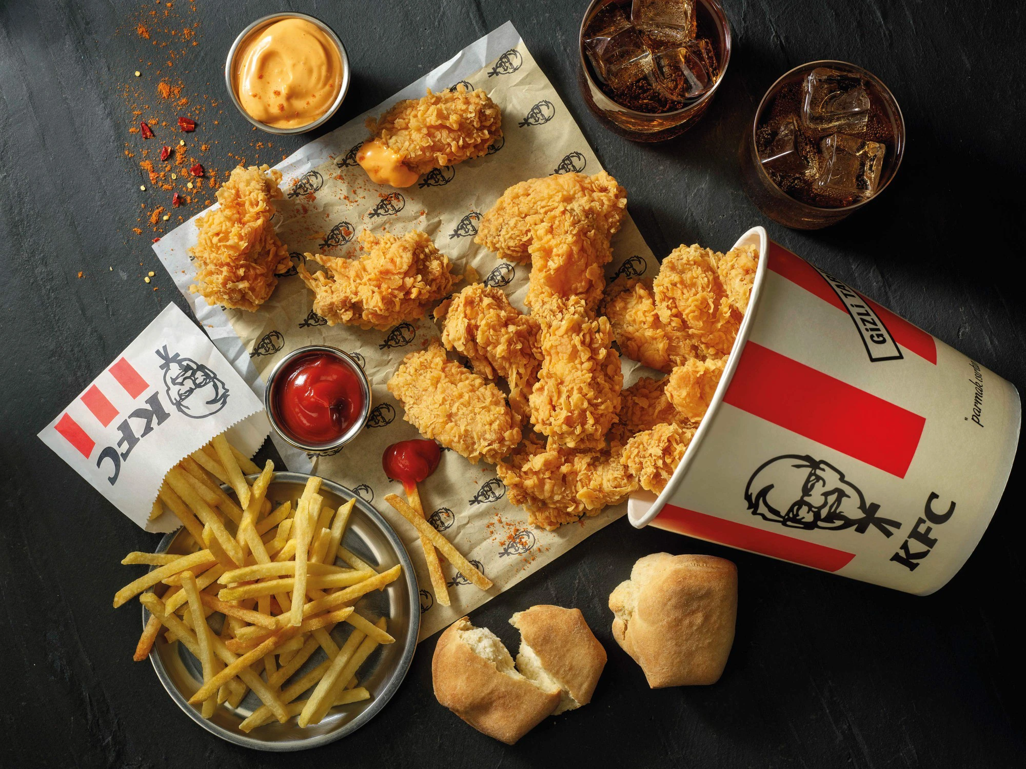 thương hiệu gà rán kfc