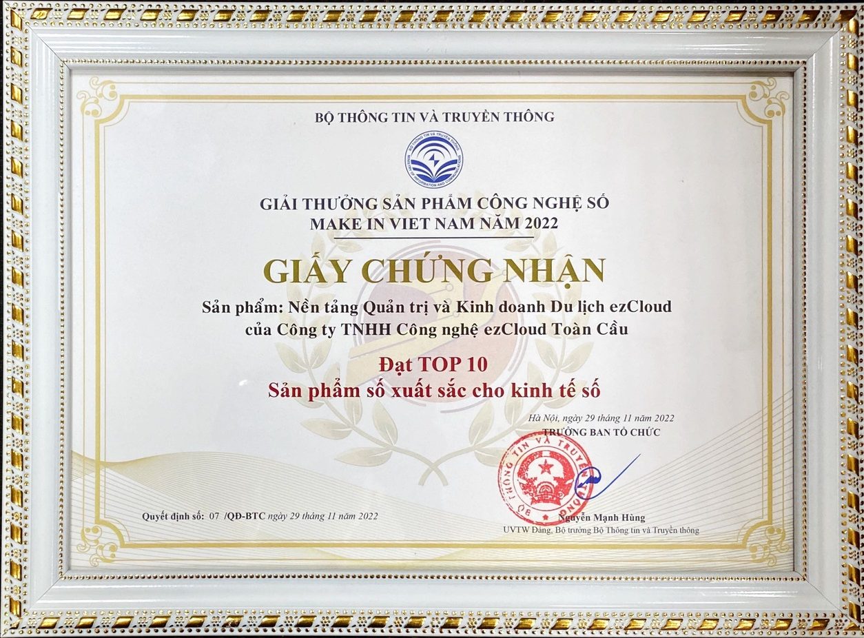 top 10 sản phẩm số xuất sắc 2022