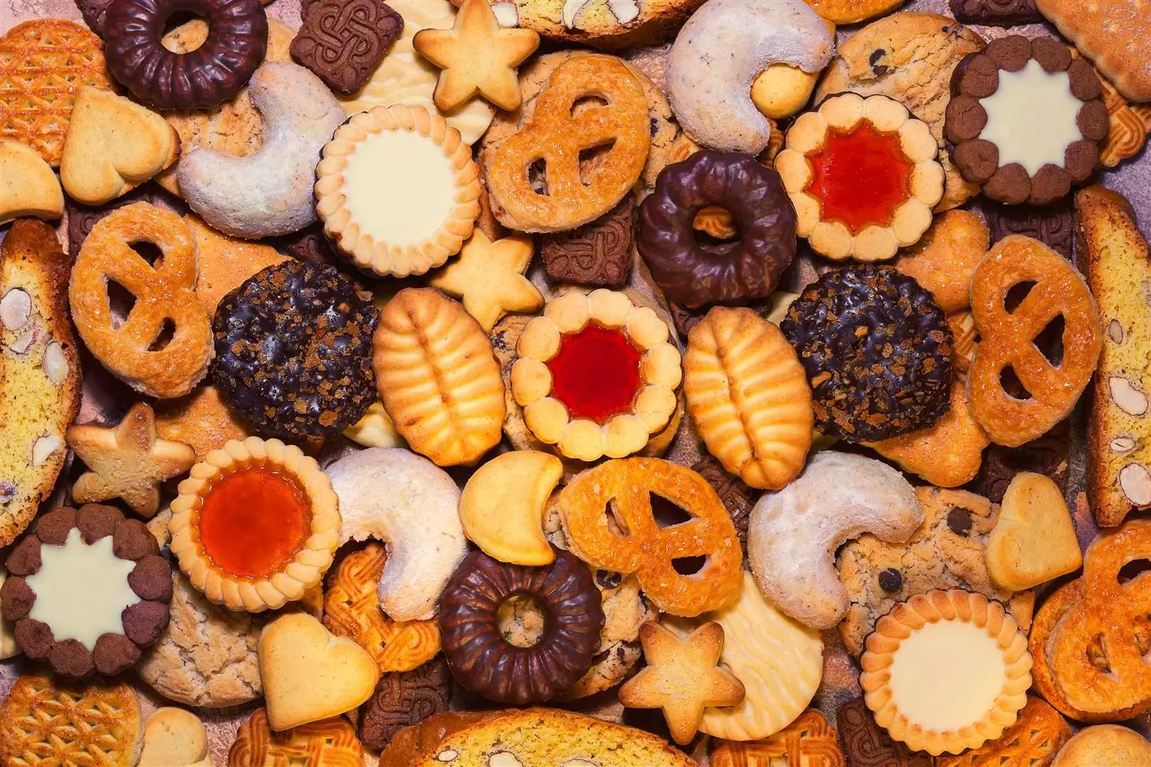 các loại bánh cookie phổ biến