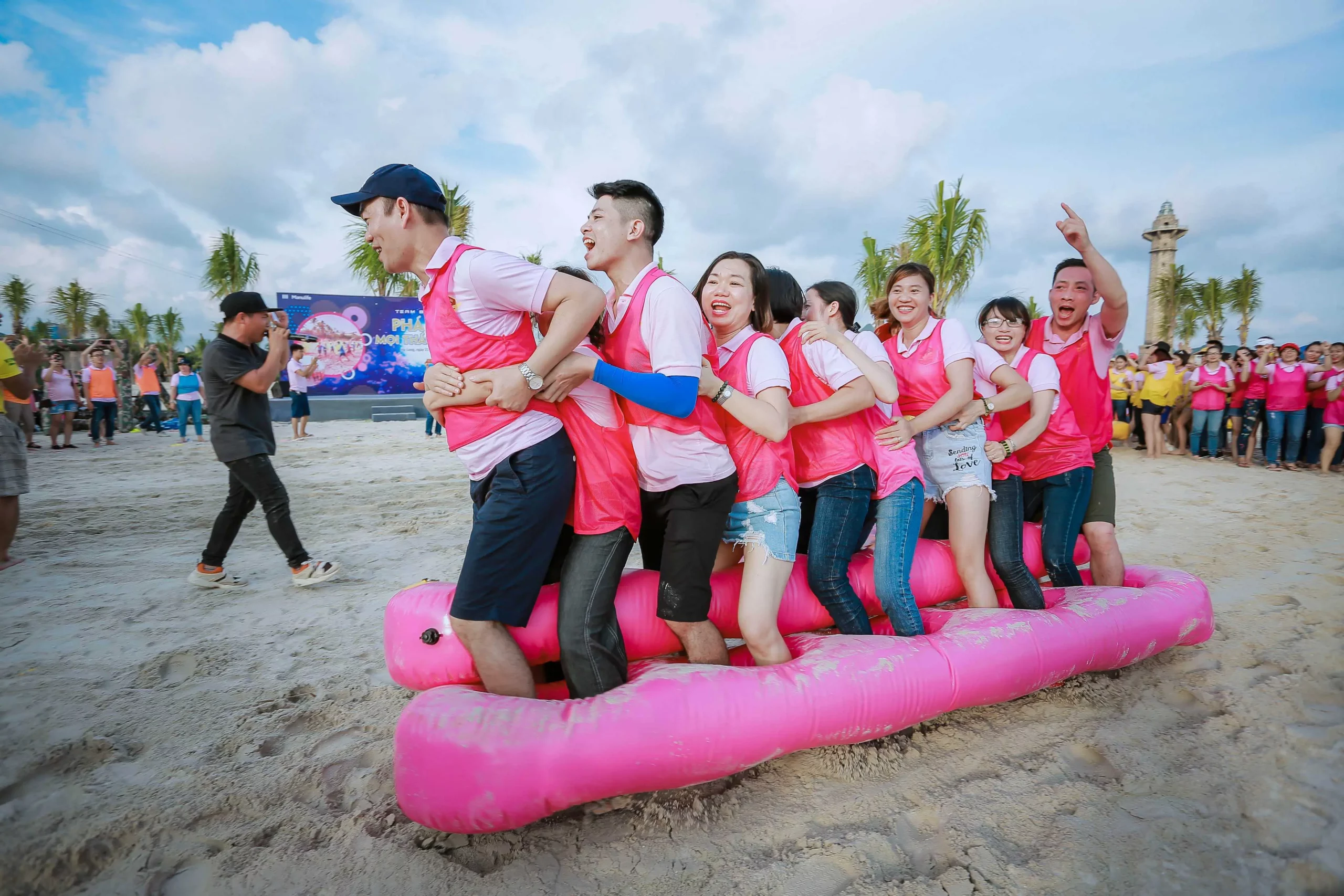 trò chơi vận động team building