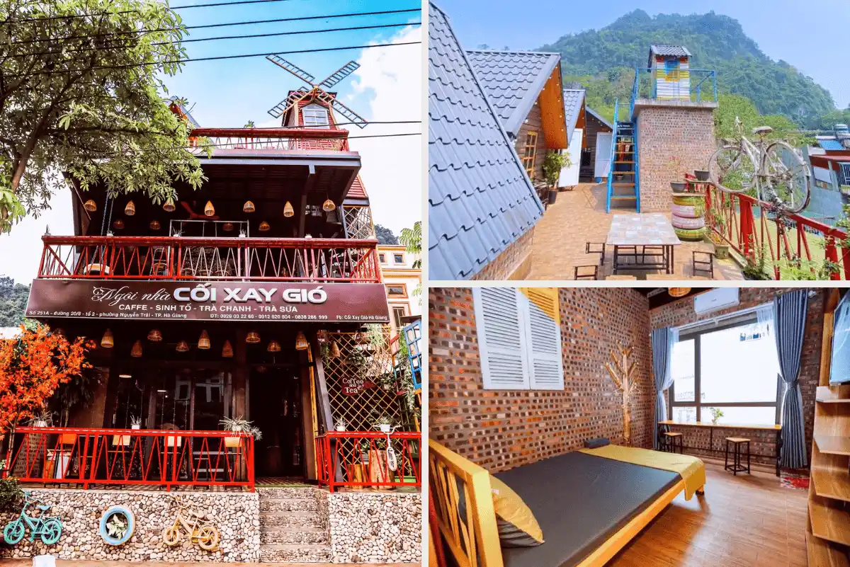 Cối xay gió homestay ở Hà Giang