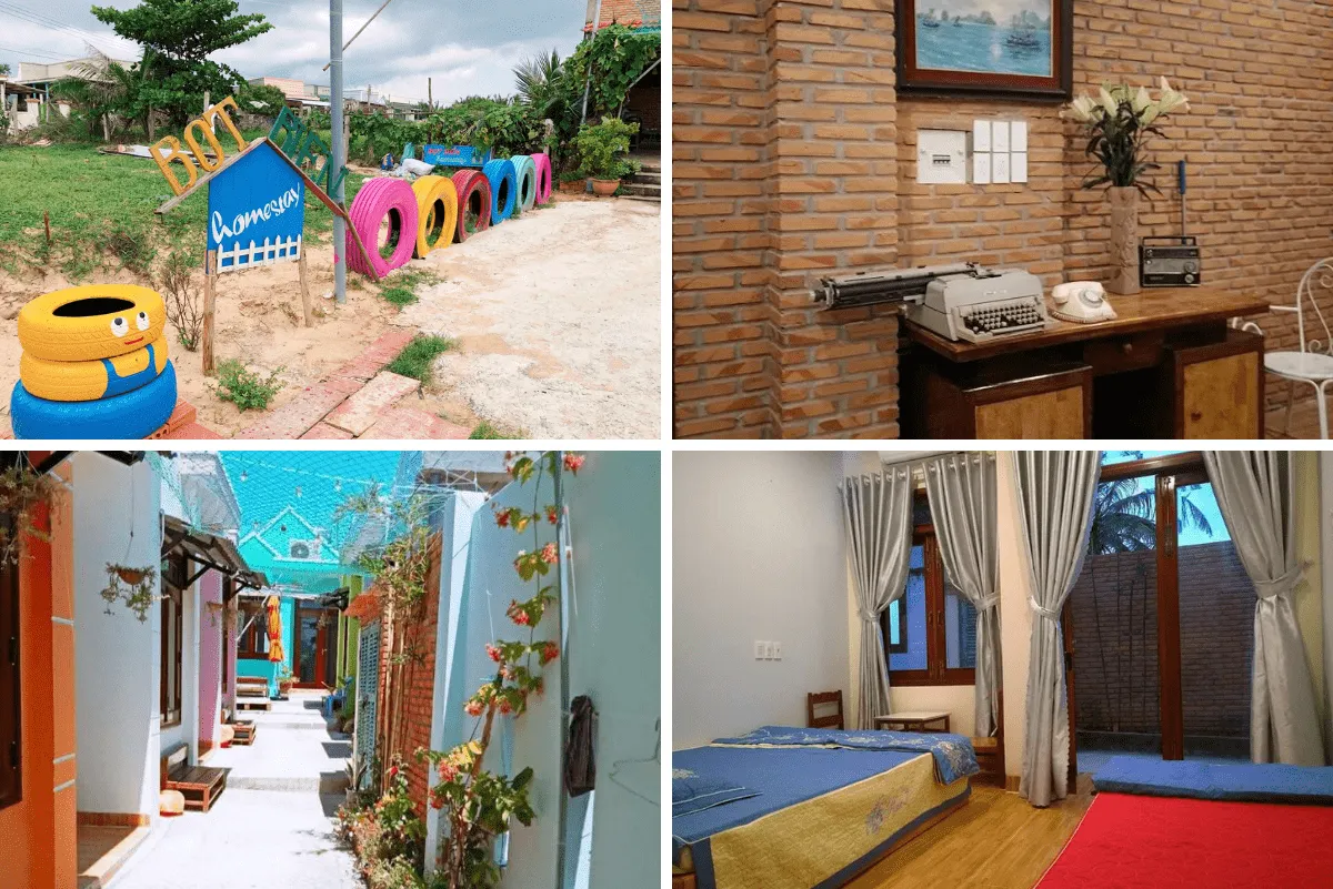 không gian sống tại Bọt Biển Homestay ở Mũi Né