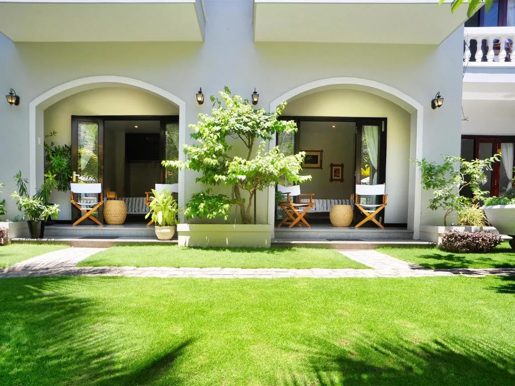 không gian xanh mướt tại la paloma villa