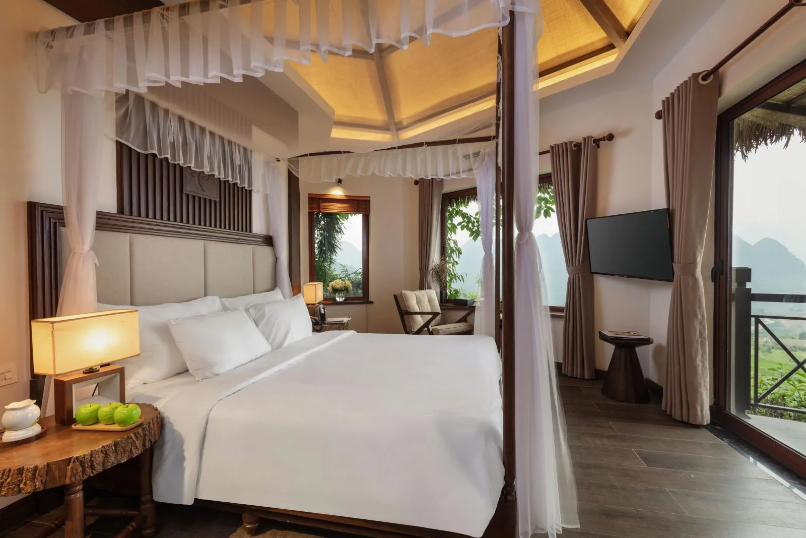 phòng nghỉ ebino pù luông resort