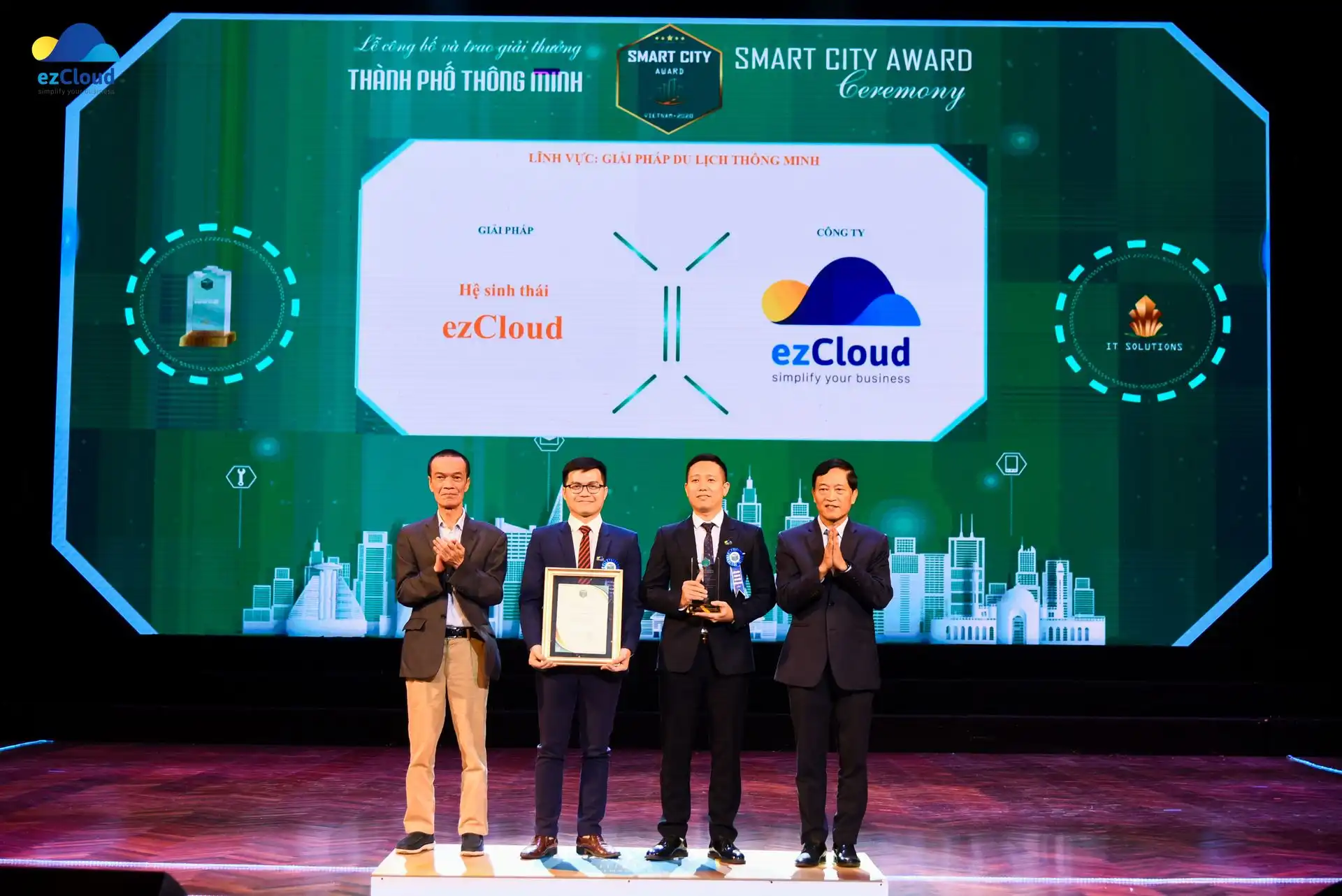 giải thưởng ezCloud