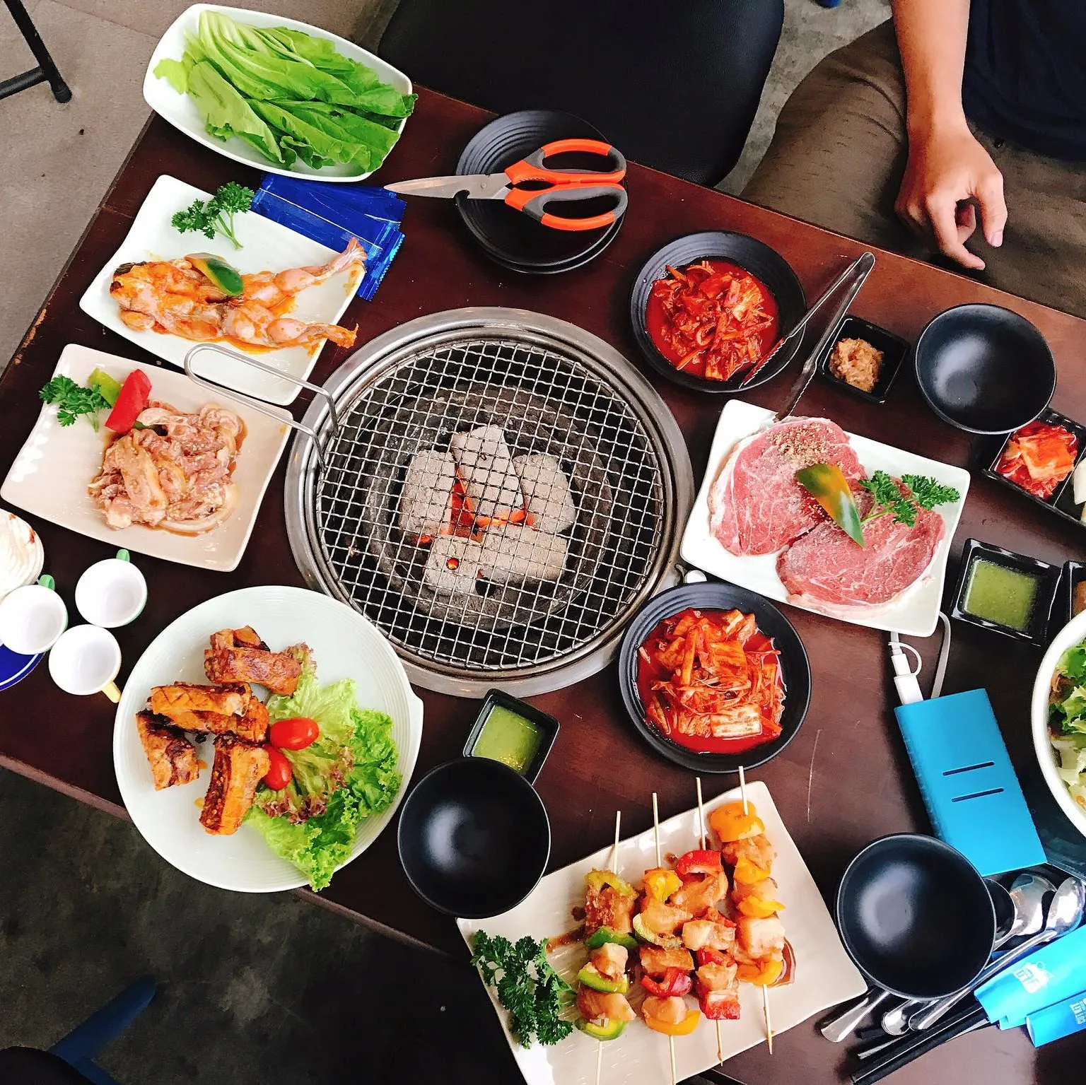 món ăn tại nhà hàng cút kít bbq beer