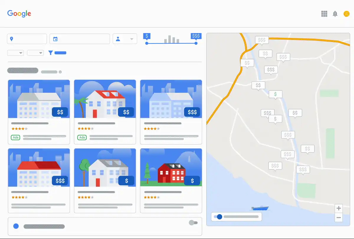 ngân sách google hotel ads