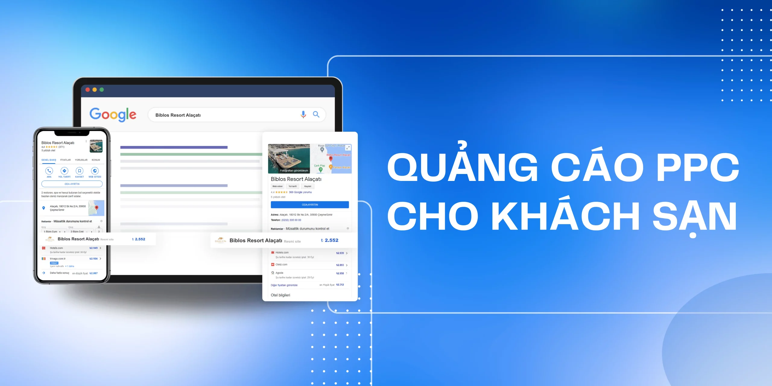 quảng cáo ppc cho khách sạn