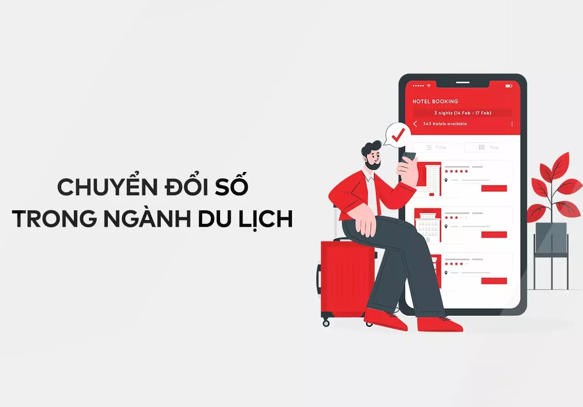 ví dụ chuyển đổi số ngành du lịch