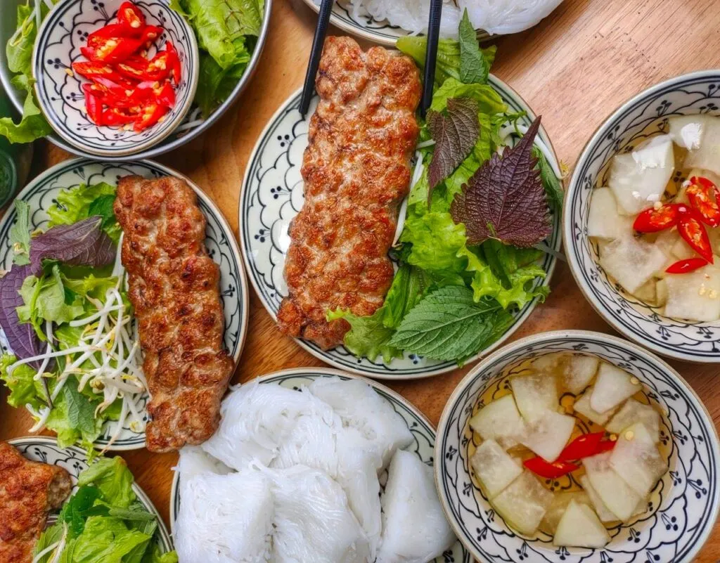 bún chả ninh bình