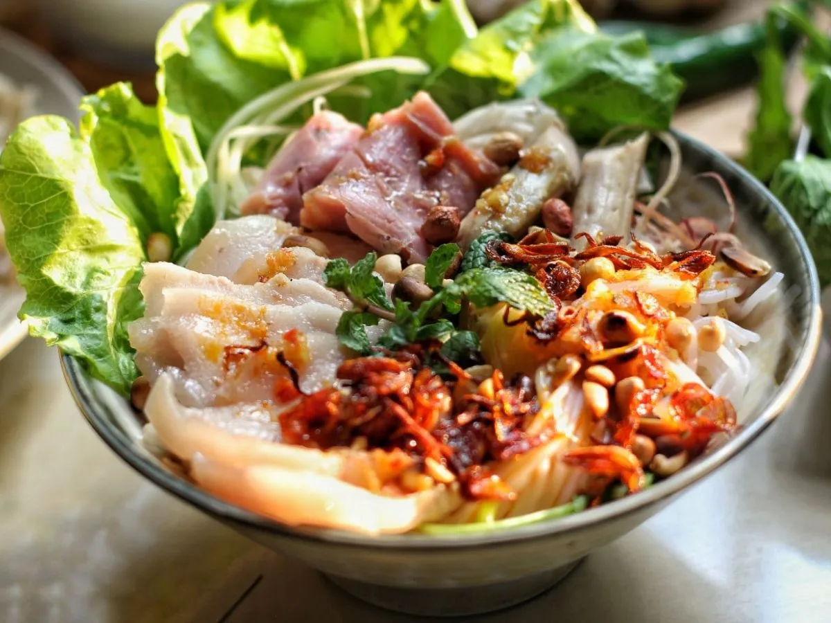 bún mắm vân đà nẵng