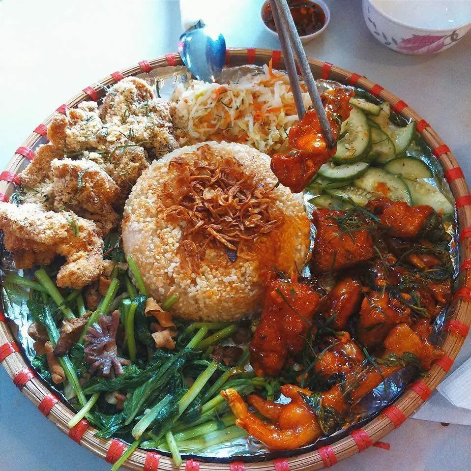 gà chỉ xôi cháy