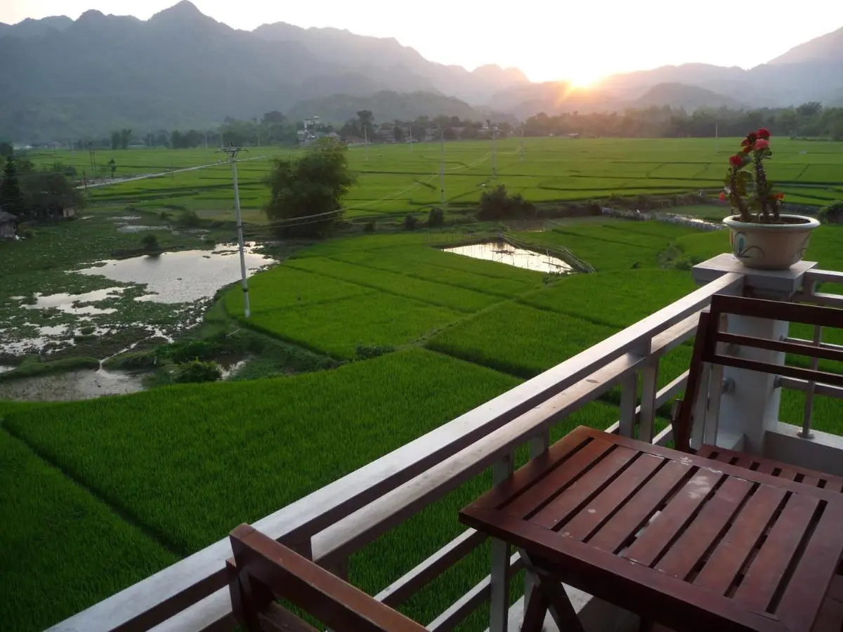 Mai Châu valley view