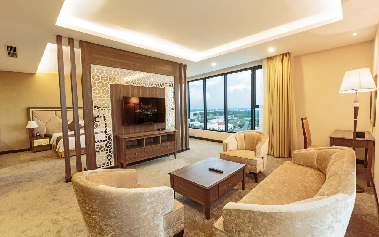 không gian nghỉ dưỡng tại mường thanh luxury cần thơ