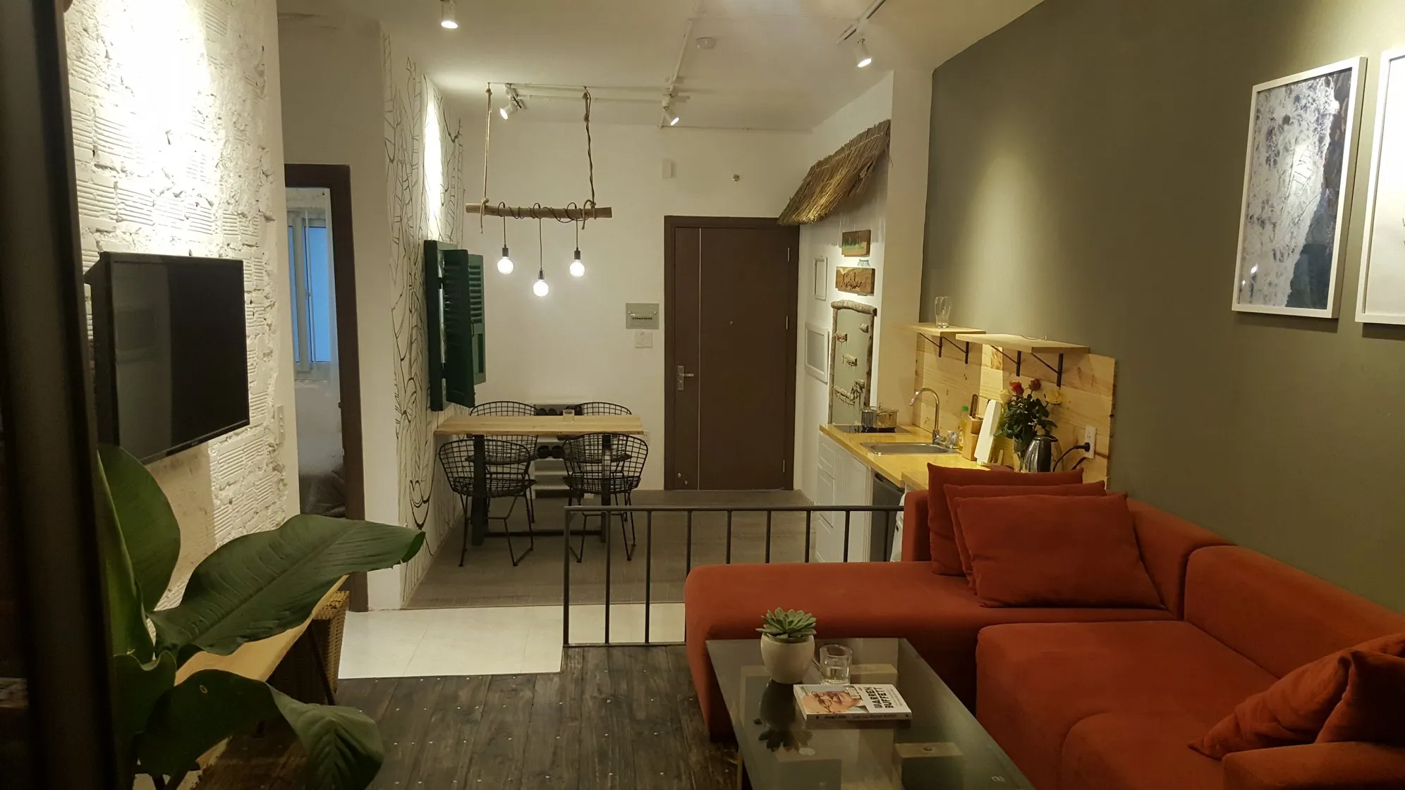 không gian sống tại nhà của bu homestay nha trang