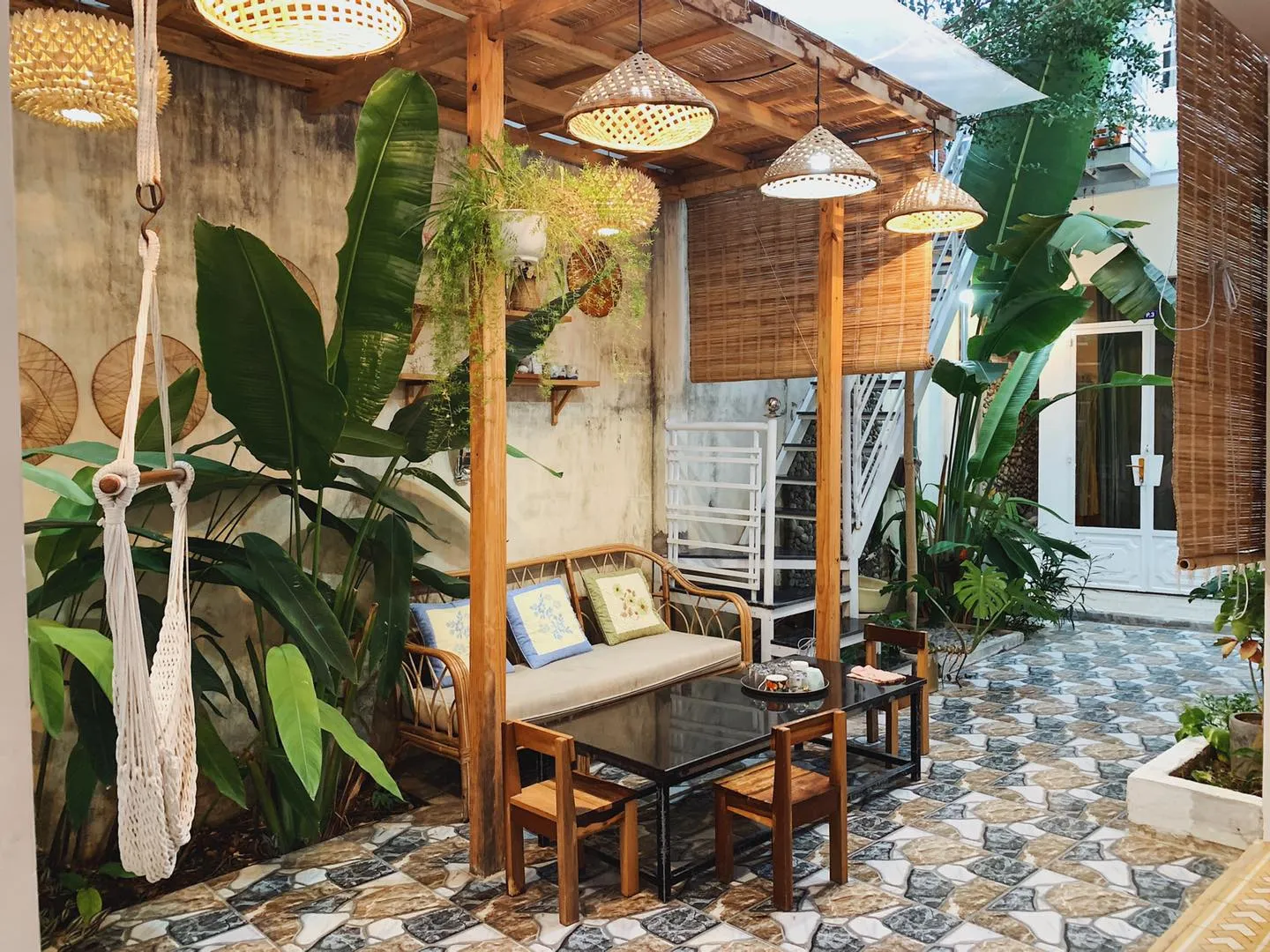 không gian thư giãn tại phố homestay nha trang