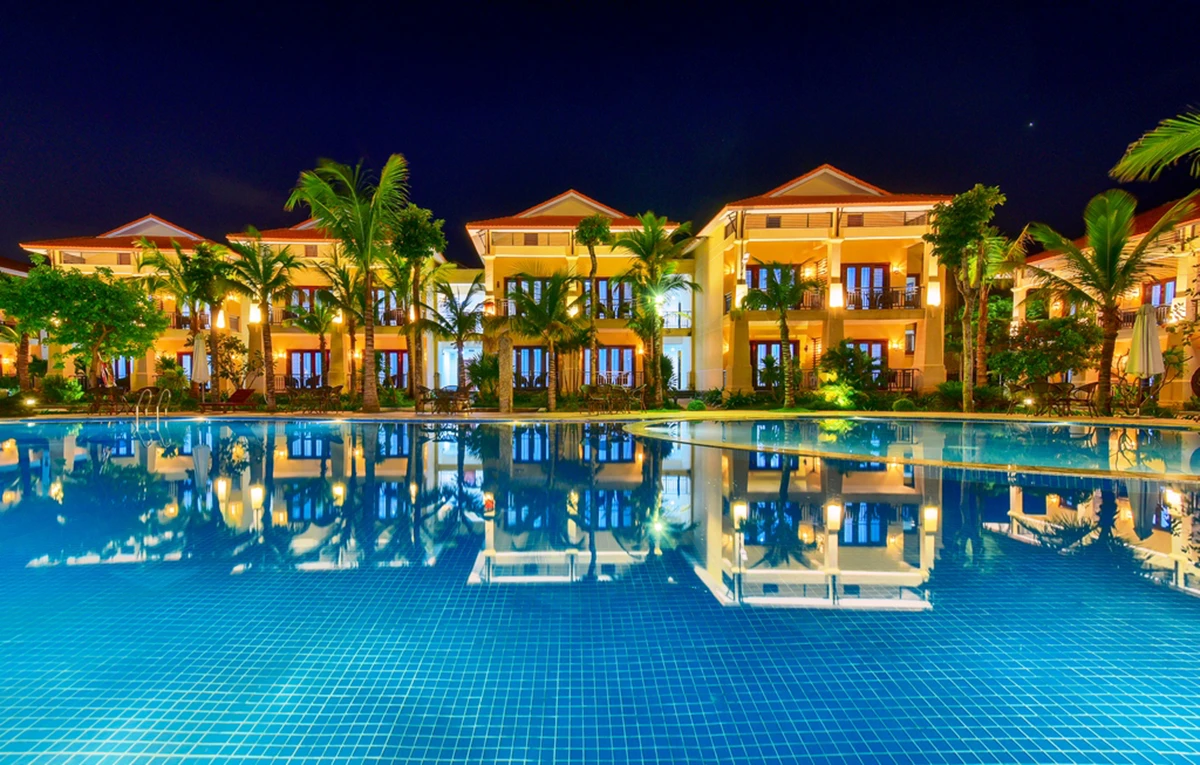 khuôn viên manli resort quảng bình 