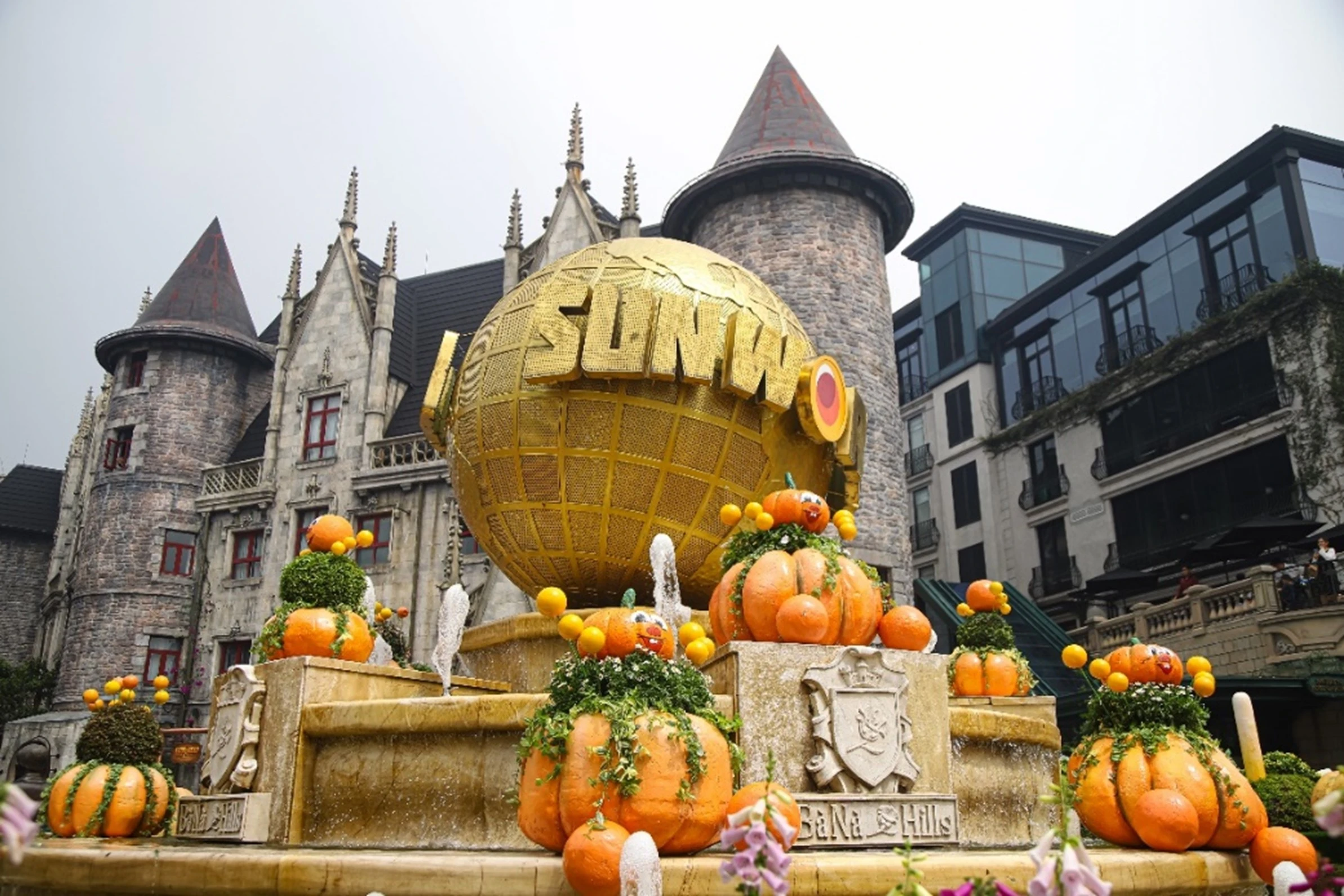 lễ hội halloween ở bà nà hills 