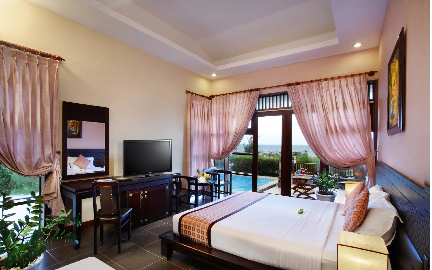 phòng nghỉ romana resort and spa 